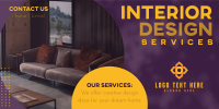 Interior Design Services Twitter Post