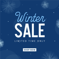 Winter Wonderland Sale Instagram Post