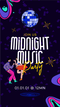 Midnight Music Party YouTube Short