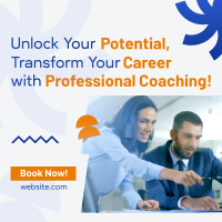 Professional Career Coaching Instagram Post Image Preview