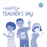World Teacher's Day Instagram Post