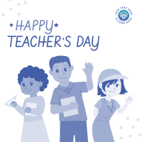 World Teacher's Day Instagram Post Design