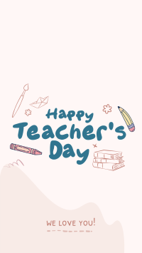 Teachers Day Greeting Facebook Story