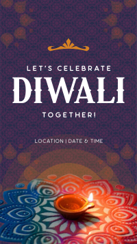 Diwali Pattern Instagram Reel