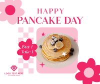 Cute Pancake Day Facebook Post