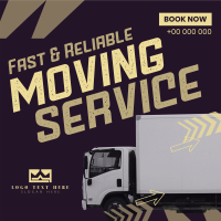Speedy Moving Service Instagram Post