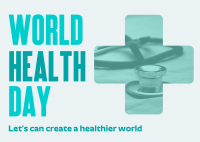 Doctor World Health Day Postcard