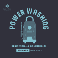 Professional Power Washing Instagram Post Image Preview