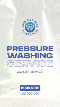 Professional Pressure Wash Instagram Reel Image Preview