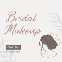 Bridal Makeup Instagram Post