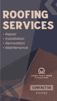 Expert Roofing Services Instagram Story
