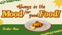 Fun Trendy Food Quotes Animation