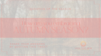 Minimalist Autumn Customer Engagement Animation