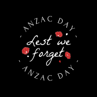 Anzac Day Emblem Linkedin Post