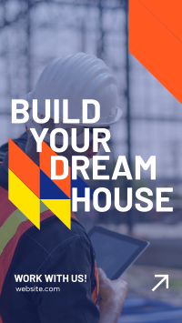 Dream House Construction Facebook Story