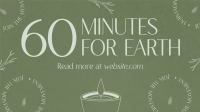 Earth Hour Greeting Animation
