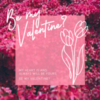 Sweet Pink Valentine Instagram Post Design