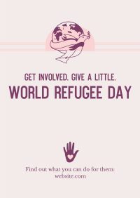 World Refugee Day Dove Poster