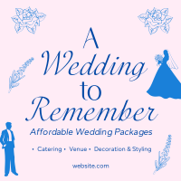 Affordable Wedding Packages Instagram Post Image Preview