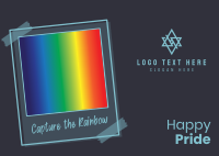 Rainbow Postcard example 2