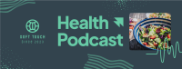 Health Podcast Facebook Cover Design