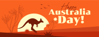 Australian Kangaroo Facebook Cover