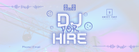 Hiring Party DJ Facebook Cover Image Preview