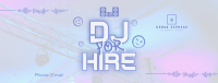 Hiring Party DJ Facebook Cover Image Preview