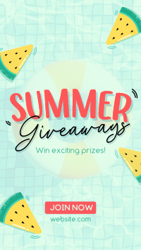 Refreshing Summer Giveaways Facebook Story