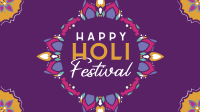 Holi Mandala Facebook Event Cover