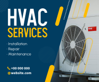 Fast HVAC Services Facebook Post