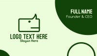 Green Rhino Chat Business Card