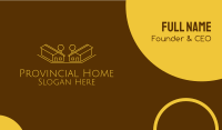 Golden Home Architect  Business Card Image Preview