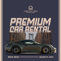 Luxury Car Rental Instagram Post