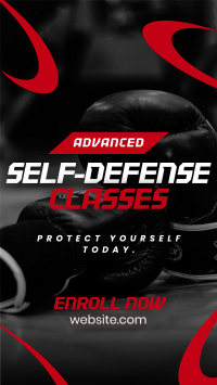 Advanced Self-defense Training TikTok Video