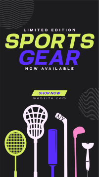 Professional Sporting Goods For Sale Facebook Story