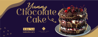 Chocolate Special Dessert Facebook Cover