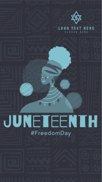 Celebrating Juneteenth Instagram Story