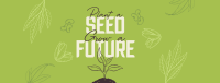 Earth Day Seed Planting Facebook Cover