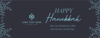 Hanukkah Celebration Facebook Cover Design