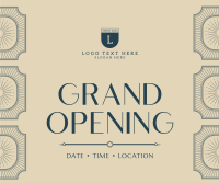 Vintage Grand Opening Facebook Post