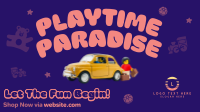 Toy Shop Playtime Facebook Event Cover