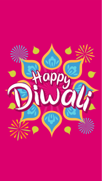 Diwali Festival Greeting Facebook Story