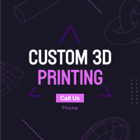 3d Printing Services Instagram Post