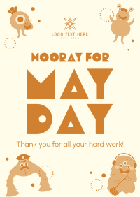 Hooray May Day Flyer