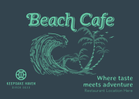 Surfside Coffee Bar Postcard Image Preview