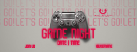 Game Night Console Facebook Cover