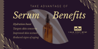 Organic Skincare Benefits Twitter Post