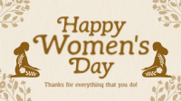 Rustic International Women's Day Animation