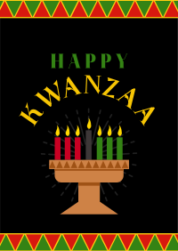 Happy Kwanzaa Poster